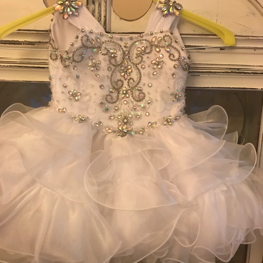 Little Rose size 18 months pageant dress